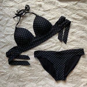 Polka Dot Aerie Swimsuit